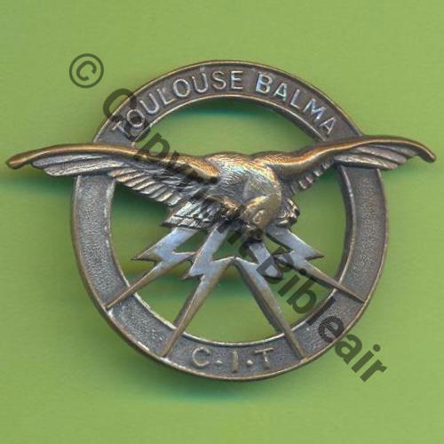 NH  CENTRE INSTRUCTION TRANSMISSIONS TOULOUSE BALMA  DrP Eping nourrice Dos lisse Embouti leger Src.Y.GENTY 15Eur10.11 
