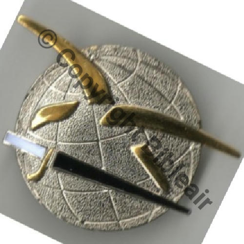 A1395 ECOLE OFFICIERS ARMEE AIR SALON  FIA Sigle circul Bol fenetre oval tronque Dos lisse irreg Src.jlso 28Eur(x4) en vente 3Eur a Salon