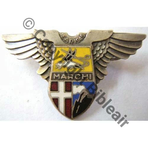 NH  EAR ECOLE ASPI RESERVE PROMO MARCHI EAR 1946 PN CHAMBERY  A.AUGIS ST.BARTH LYON 3Li Bol fenetre allonge Dos lisse irreg Src.leberetvert 78Eur11.14 