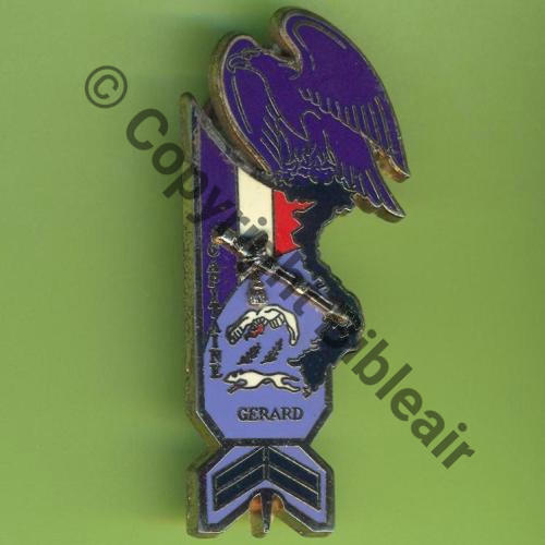 NH  ECOLE MILITAIRE AIR PROMO EMA.1983 CNE GERARD DrP Griffes et butee Grains  No.6 ASP GENTY Src.Y.GENTY 202Eur09.16 No66 
