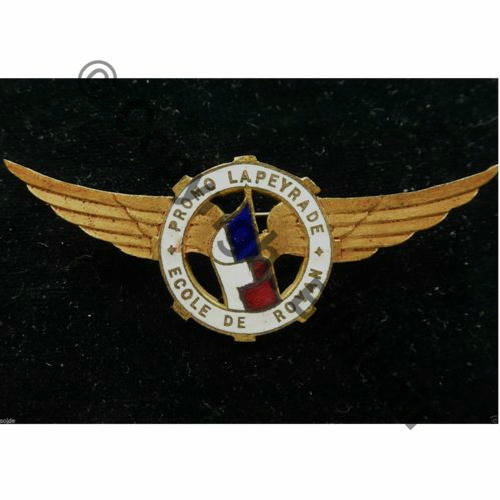 PROMO LAPEYRADE ECOLE MECANO DE ROYAN  Ailes courbes  SM Eping bascule Dos lisse Src.ledemisolde 77Eur(x2) 