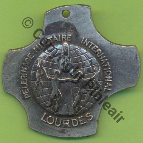 34e  PMI 1992 LOURDES SM 2Griffes Dos lisse Cercle Embouti Sc.Y.GENTY 5Eur(x3) 