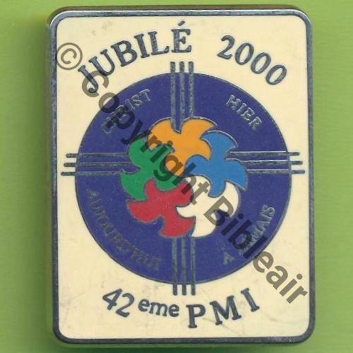 42e PMI 2000 LOURDES  MARTINEAU SAUMUR Made in France Griffes et butees Dos scintillant Sc.Y.GENTY 5Eur10.11  (2)