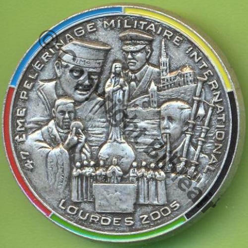 47e PMI 2005 LOURDES  MARTINEAU SAUMUR Griffes et butees Dos scintillant Sc.Y.GENTY 7Eur(x2) 