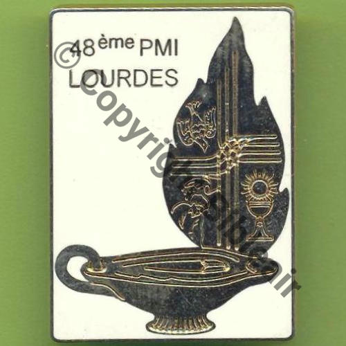 48e PMI 2006 LOURDES  AB Griffes et butees Dos scintillant Sc.Y.GENTY 6Eur(x3) 