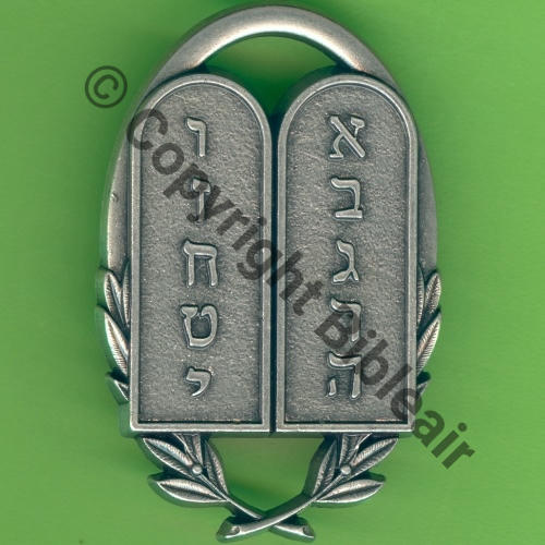 AUMONIER ISRAELITE Argente GS.80  BERAUDY VAURE 2Attach PINS Dos irreg scintillant Src.Y.GENTY 10Eur12.20 