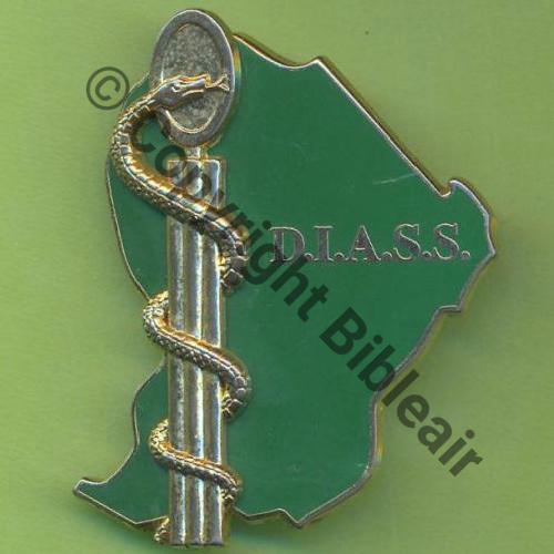 G4474 DIASS GUYANE De Griffes et butees Dos irreg Scintillant  Sc.Y.GENTY 10Eur04.11 