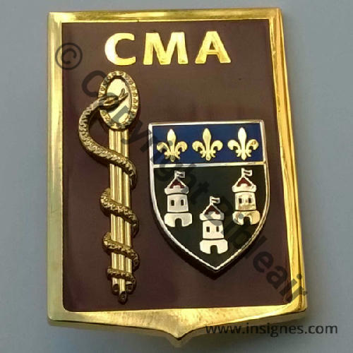 CMA.14 BA.705 DA.ROMO G5296 CMA TOURS SM (AB) Griffes et butees Dos scintillant Src.insignes.com PV25Eur 