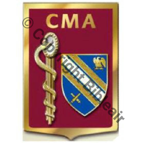 NON AIR CMA.03 G5280 CMA MOURMELON SM (AB) Griffes et butees Dos scintillant PV40Eur Src.insignes.bougeret 