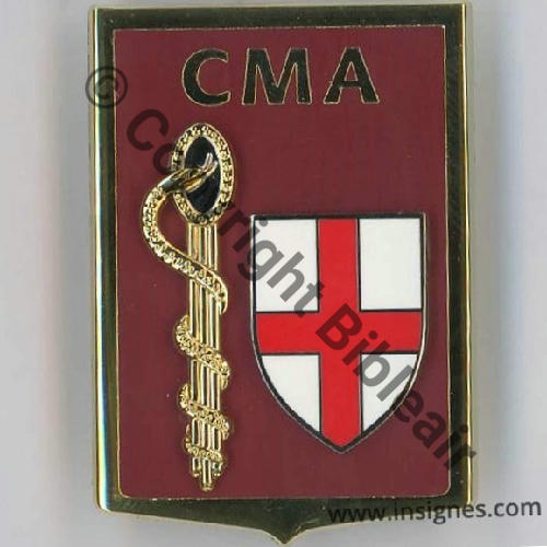 NON AIR CMA.10 G5256 CMA CALVI  SM (AB) Griffes et butees Dos scintillant Src.insignes.com PV 34Eur 