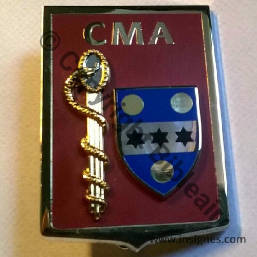NON AIR CMA.15 G5259 CMA CHERBOURG AB Griffes et butees Dos scintillant Src.insignes.com PV25Eur 