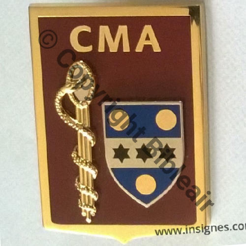 NON AIR CMA.15 G5259 CMA CHERBOURG SM (AB) Griffes et butees Dos scintillant Src.insignes.com PV25Eur 