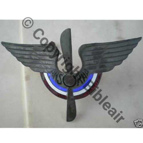 ASSOC  ANSORAA Assoc Nation S.Off Reserv AA Plaque Emboutie SM 2Gdes vis 80x125mm Sc.olisa60 13Eur09.09