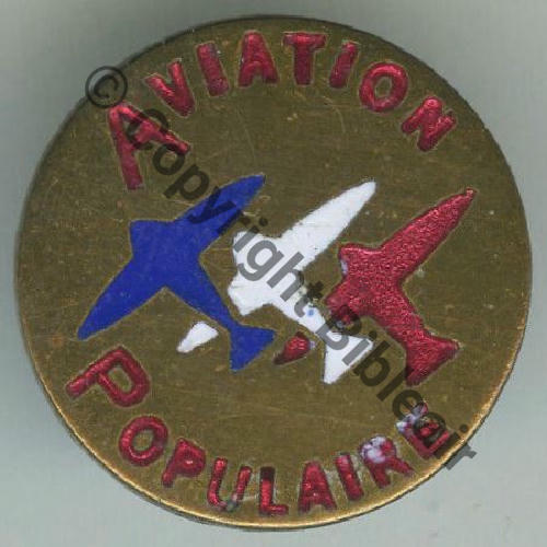 AVIATION POPULAIRE  SM 18mm Src.grandspins13 90EurInv 