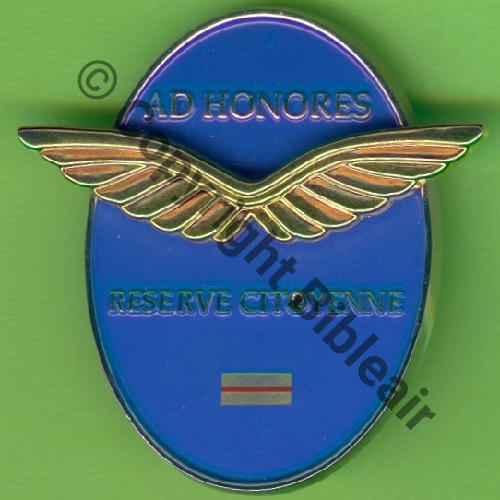 RESERVE  RESERVE CITOYENNE ADJUDANT CHEF  Fab ALBRECHT BENDER GERMANY  Tambour Dos lisse  Src.Y.GENTY 21Eur(x2) 