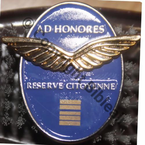 RESERVE  RESERVE CITOYENNE COLONEL Fab ALBRECHT BENDER GERMANY  Tambour Dos lisse Src.maitretubalcain 26Eur07.15