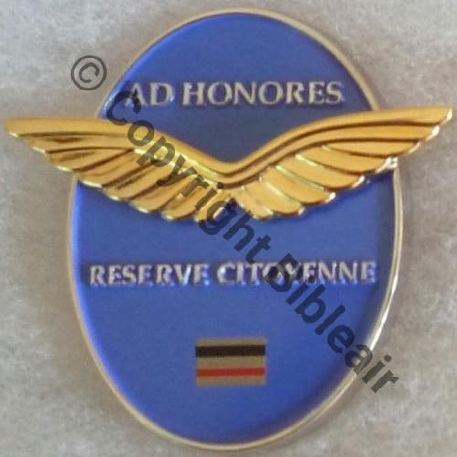 RESERVE  RESERVE CITOYENNE MAJOR Fab ALBRECHT BENDER GERMANY Src.T.LECLERE 13Eur04.14 