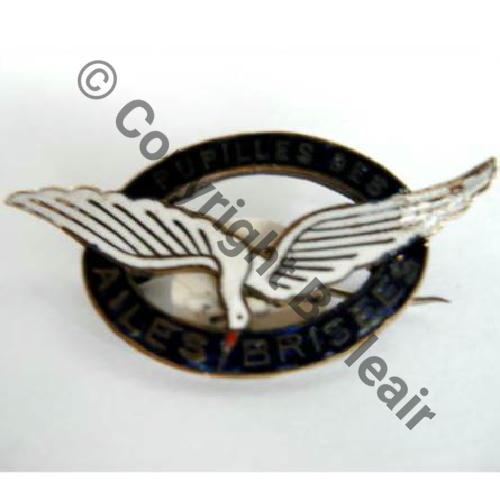 SOCIAL  PUPILLE DES AILES BRISEES   SM Eping bascule Dos lisse Sc.phd067 10EurInv 