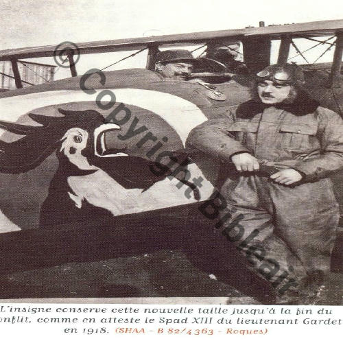 48  1918. SPA48 sur SPAD.XIII Ltt GARDET  COPYRIGHT SHAA 