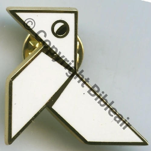 011  A1562 2026 BR.11 BLANCHE 2eDRILLE ETOD MOSELLE  DUSEAUX Att PINS Dos irreg scintillant Src.olivier450 137Eur(x2) 