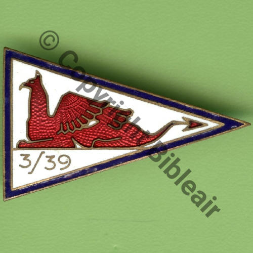 024  1938-41 3eDRILLE SAL.24 GR.2.39  A.AUGIS LYON 2Lignes 2Anneaux colles Dos lisse irreg 1plume blanche Src.Y.GENTY 135Eur(x6) 