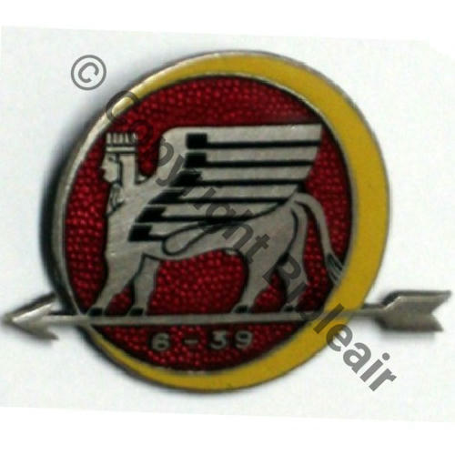 040  1923.33 6eDRILLE SAL.40 IIe39eRAO RAKA DEIR-ER-ZOR 1933-37 6.39 Isolee DAMAS  SM 2Anneaux Dos lisse Sc.badgesareus 174Eur(x2)