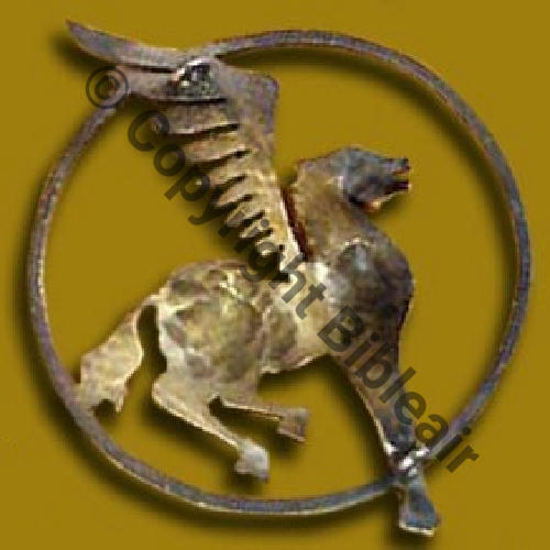 042  1921.30 15eDRILLE  31e RAO SPA.Bi.42 PEGAZE Cercle  SM 2Anno Dos lisse irreg embouti Src.Collect privee via A.DENIS 