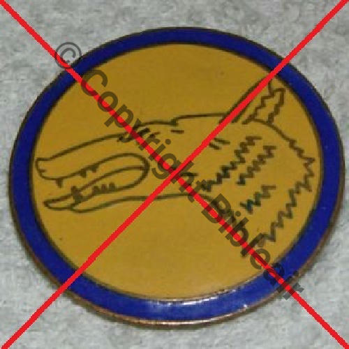 079  FAUX SPA.79 TETE LOUP GROUPE CHANTIER JEUNESSE 26 CJF 1944  A.AUGIS ST.BARTH LYON Bol allonge Granuleux Sc.lolop4 179Eur05.11 