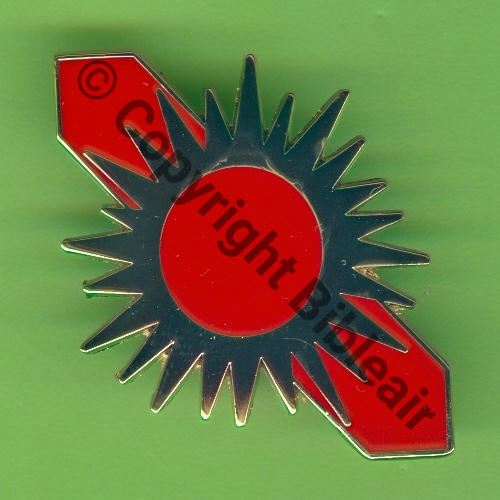 102  2018 A1240 3eDRILLE SPA.102 EC2.3 COMMEMO CENTENAIRE 47x30mm  SM 1attache Pins Dos scintillant SNH Src.Y.GENTY 3Eur(x10) 