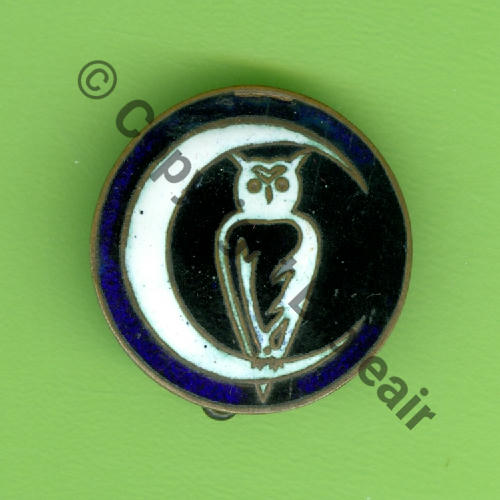 118   1932.40 A1352NH 4eDRILLE F.118 GB.II.21  SM Dos lisse Bol hexagon tole ressoude REFLETS BLEUS Src.Y.GENTY 35Eur11.20 