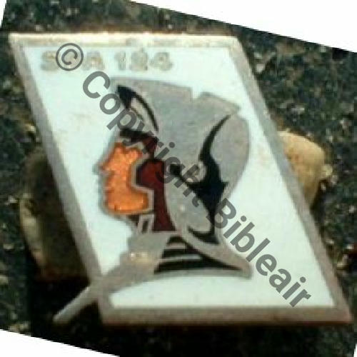 124  1960circa A1098NH SPA.124 2e Drille 1.5 JEANNE ARC  AUGIS LYON 1Ligne Bol fenetre allonge Dos lisse irreg 66Eur(x2)