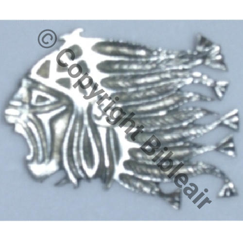 124  COMMEMO A1105 1995.2000 circa A1105NH  SPA.124  SIOUX  Fab Bijouterie ARGENT MASSIF 2Anneaux Dos lisse Grave SPA 124 A.MCV (A1105) Fm H.WILLIS 45Eur09.12 
