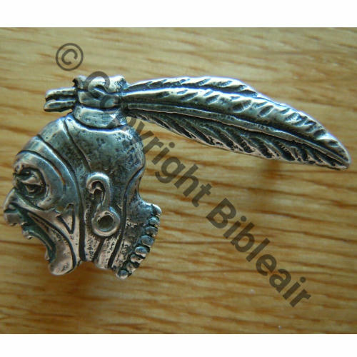 124 COMMEMO SPA.124 1plume IROQUOIS MOULAGE...  SM Dos lisse irreg  Src.alabastide 169Eur09.20 