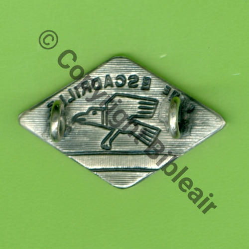 130  1920.35 5eDRILLE CAP.130 22.RABN ou GB.3.22  SM 2Anneaux Dos strie Embouti Src.Y.GENTY 205Eur(x4) 