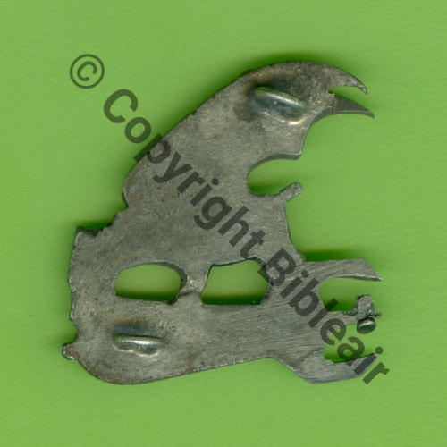 131  1932.40.. A1483NH BR.131 5e.GB.III.12eEB  3e.GB.II.15eEB ARGENT OEIL ROUGE pierre taillee  FAB LOC 2Anneaux Dos lisse irreg Src.Y.GENTY 208Eur05.25 