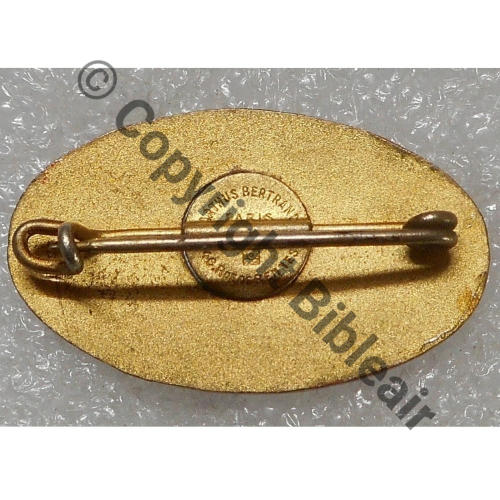 218  1932.38 A1479NH BR.218 2eDRILLE GO.I.35  AB SM Bol pastille AB.P Rennes Dos lisse irreg scintillant Src.chewi.fr 267Eur(x3) 