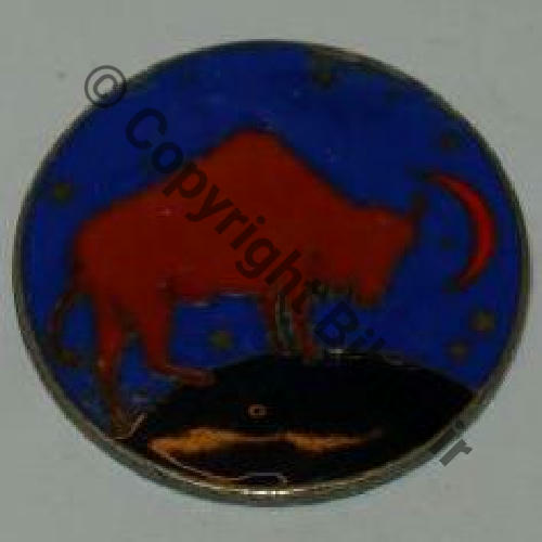 1936-BISON 1936.43 BISON A0810NH 2eDRILLE GB.1.25 TUNISIE  AB SM Past AB.P Dep + Poincon sur past No95 grave main Src.ffl06cine MAP450Eur 