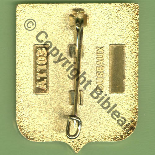 A1103 EIS 4.11 JURA COGNAC  DUSEAUX Griffes et butees Dos scintillant 36x30mm Src.Y.GENTY 15Eur(x10) 