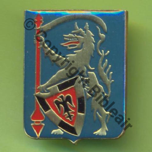 A1033 ESC.GEVAUDAN CAP10 GE.313 AULNAT  BERAUDY PLASTIFIE Bol prison dans cercle Dos Ecailles Dore SNH ASP MAHAGNE 1983 Sc.Y.GENTY 