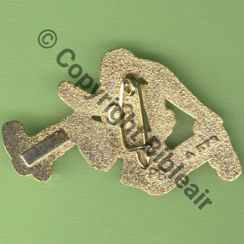 155  2021 A0573 3eDRILLE SPA.155 PETIT POUCET 3eEIV 1.13 ARTOIS COGNAC  PB Griffe unique Dos scintillant 37mm Src.Y.GENTY 325Eur(x2) 