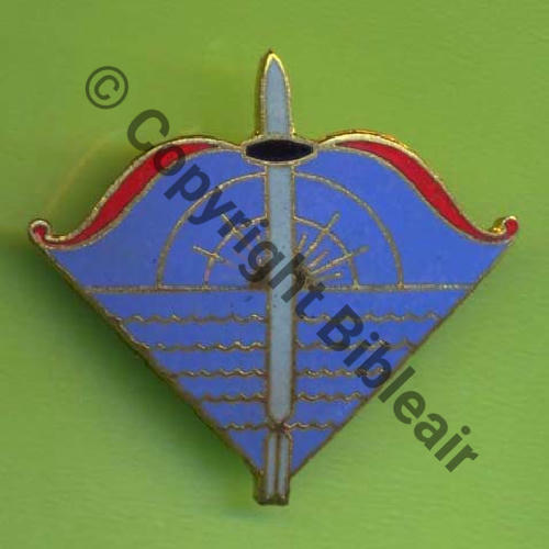 A0706 CENTRE INSTRUCT ET ETUDE TIR CAZAUX  A.AUGIS ST.BARTH LYON 3Li Bol fenetre allonge Dos strie Sc.Y.GENTY 57Eur05.10