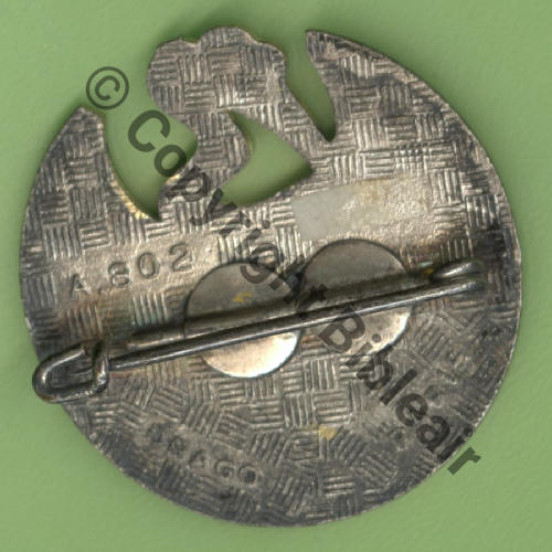 A0802 DIVISION INSTRUCT OBSERVAT & MITRAILLEURS BE.720 CAEN  DrP+DBol Guilloche Src.Y.GENTY 30Eur(x7) 