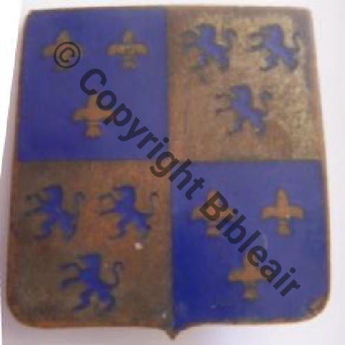 17.1 A1297NH 1944.46 GB.1.17 PICARDIE  SM Fab CAIRE Bol ressoude Dos lisse 29mm Eping nourrice origine Src.quivivefrance 10Eur01.08 