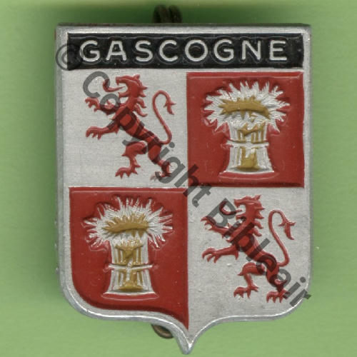 19.1  1940-44 A1086NH GB.I.19 GASCOGNE BLIDA CHATEAUDUN A1086NH  A.AUGIS.LYON ST.BARTH 2lign Alu Peint Griffes Dos grenu Src.Y.GENTY 46Eur(x5) 