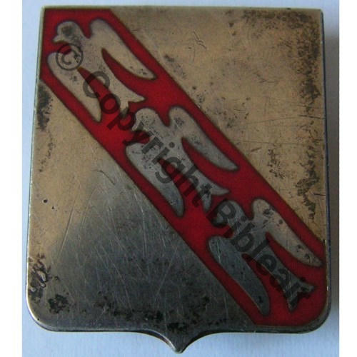 20.1  A1046 1943.45 SQUADRON 342 LORRAINE  Fab Bijoutier GB ARGENT DORE Eping bascule bijoutier Dos lisse No CCCCXIX Mitrailleur de queue 25x21mm Src.7321789alex 1110Eur05.16 