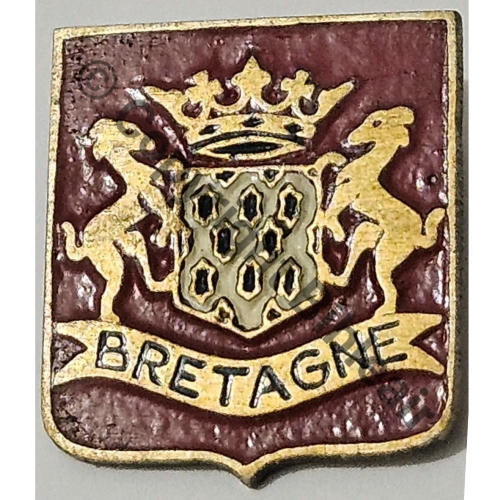 20.2 A1064NH  43.44 GB 2.20 BRETAGNE  Fab LEVANT ARGENT 2Anneaux dos irreg strie  Src.marycollections 2500EurInv 