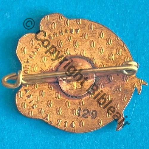 A0714 EALA.16.72 BISKRA 30mm  AB.P Bol poinconne Dos chevrons No129 NH apres AB.P semi circul Src.mesnil01 391Eur08.25 