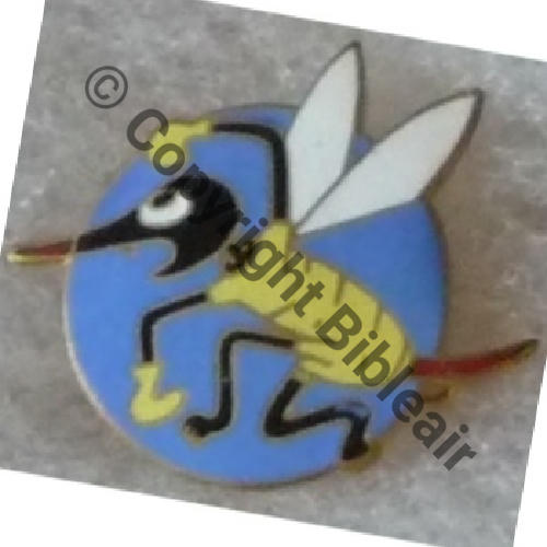 A0762 EALA 12.72 BONE Jaune  AUGIS SM Bol pastille AUGIS.LYON Dos lisse irreg Src.T.LECLERCQ 650Eur 
