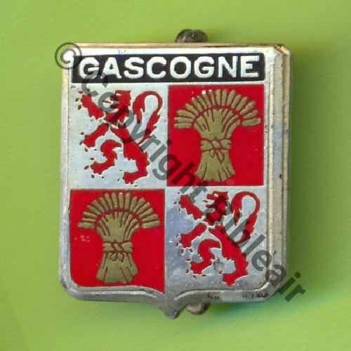 A1086 1964-87 EB1.91 GASCOGNE MARSAN  DrP+Bol allonge Guilloche ondule SNH 6Eur11.06 Sc.GENTY 
