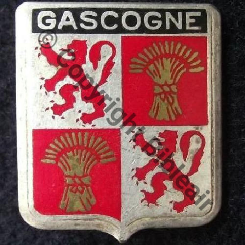 A1086 1964-87 EB1.91 GASCOGNE MARSAN  DrP+Past ovale Guilloche etame Src.highloander 6Eur06.12 